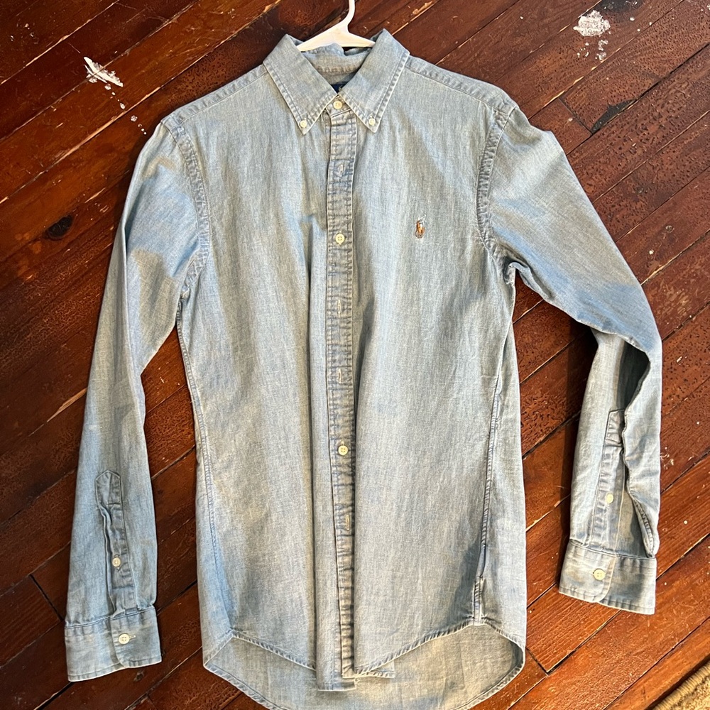 Polo Ralph Lauren Light Blue Casual Button-Down Shirt